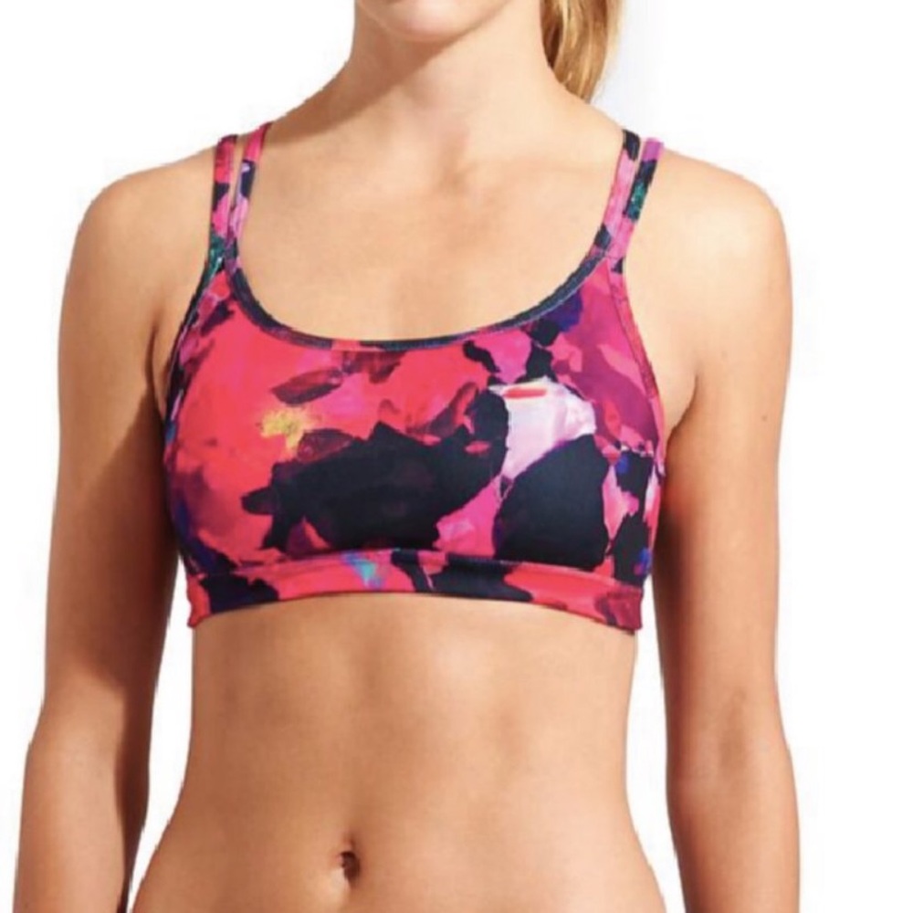 Athleta Floral Mystique Full Focus Sports Bra